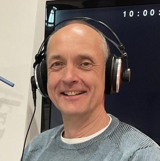 Thomas Zimmermann im Studio